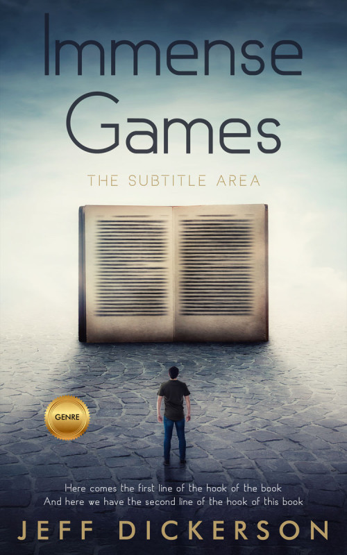 Pre Made Book Cover Kangaroo