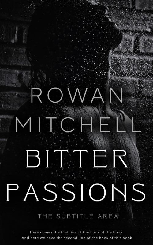 Pre Made Book Cover Cod Gray