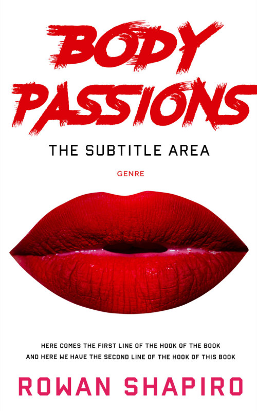 Pre Made Book Cover Monza