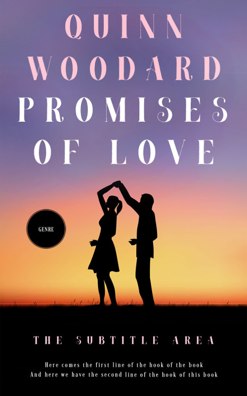 Pre Made Book Cover Kimberly