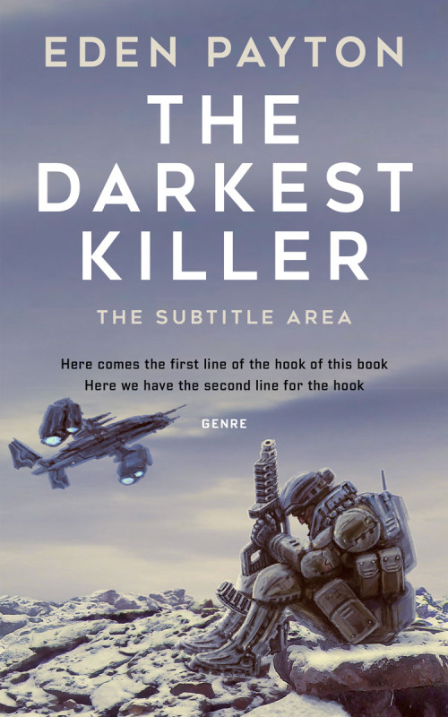 Pre Made Book Cover Manatee