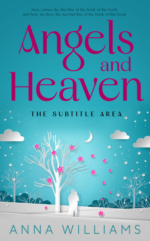 Pre Made Book Cover Boston Blue