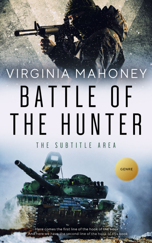 Pre Made Book Cover Iron