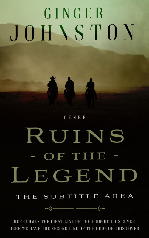 Pre Made Book Cover Locust