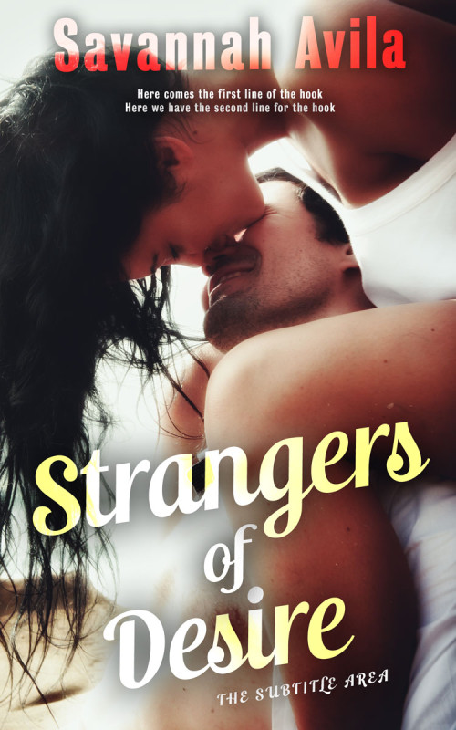 Pre Made Book Cover Soft Amber