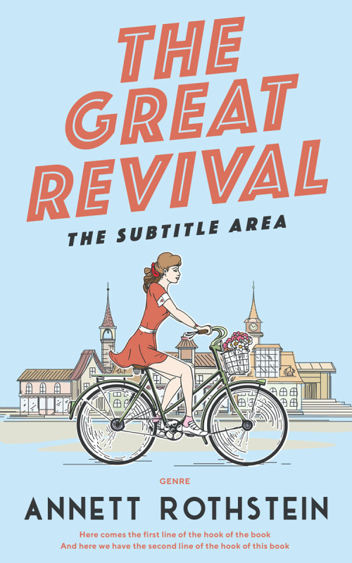 Pre Made Book Cover Mint Tulip