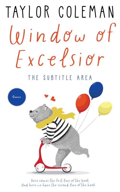 Pre Made Book Cover Timberwolf