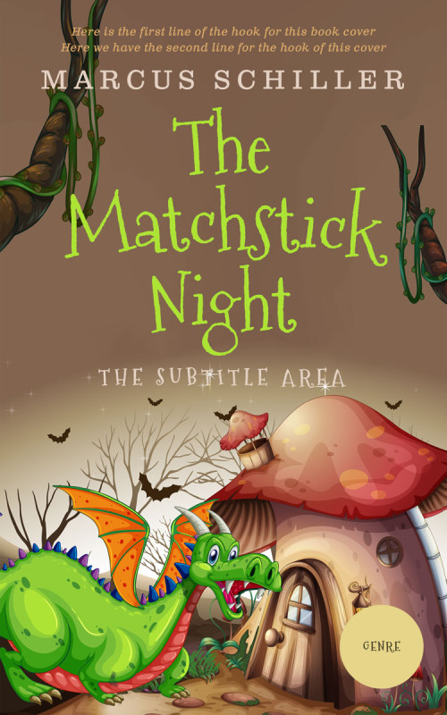 Pre Made Book Cover Shadow