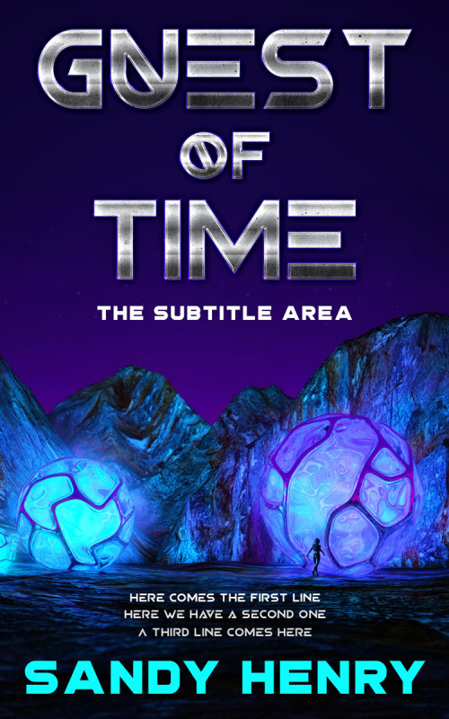 Pre Made Book Cover Violet