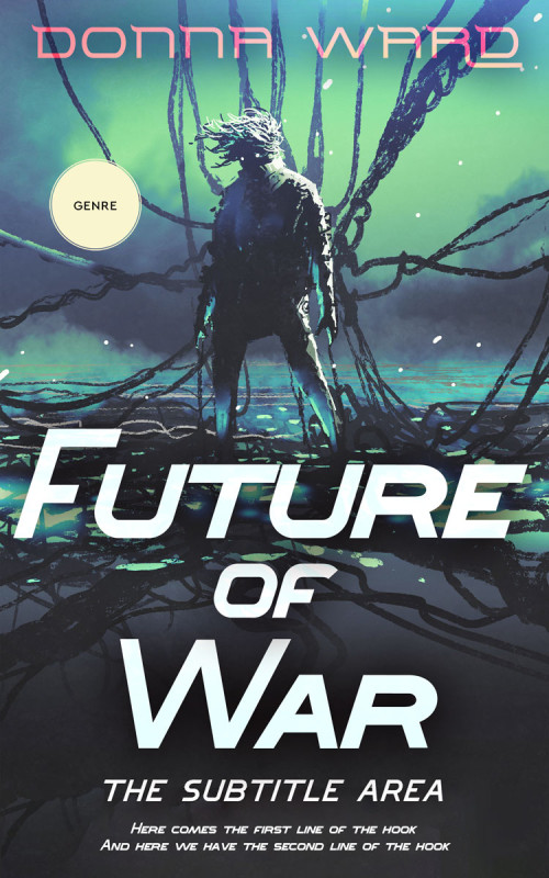 Pre Made Book Cover Limed Spruce