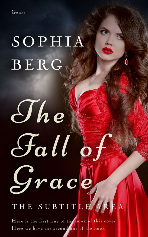 Pre Made Book Cover Chestnut Rose