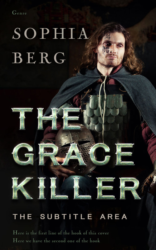 Pre Made Book Cover Cod Gray