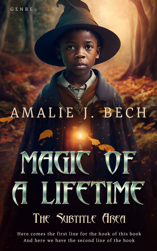 Pre Made Book Cover Thunder