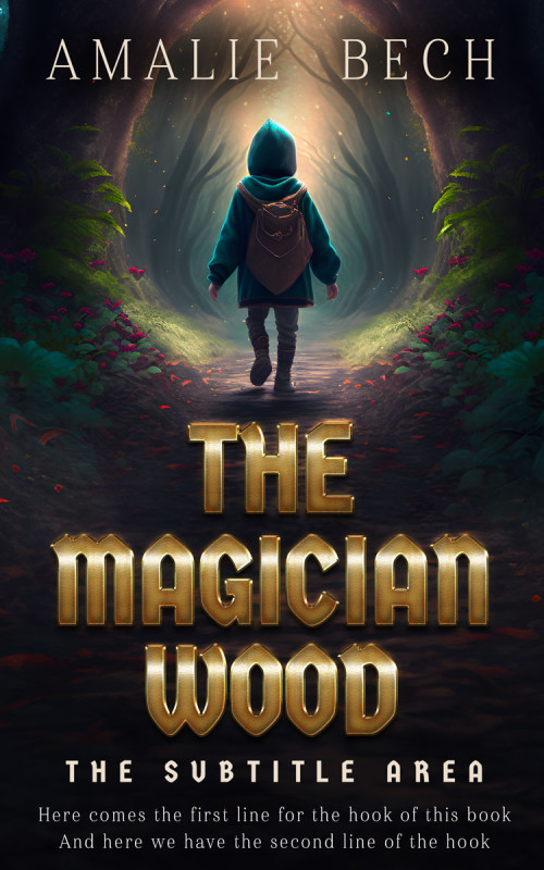 Pre Made Book Cover Shark