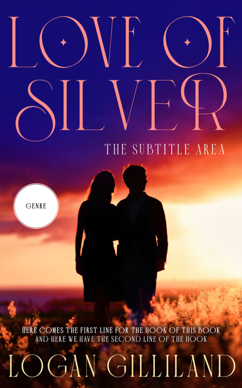 Pre Made Book Cover Apricot