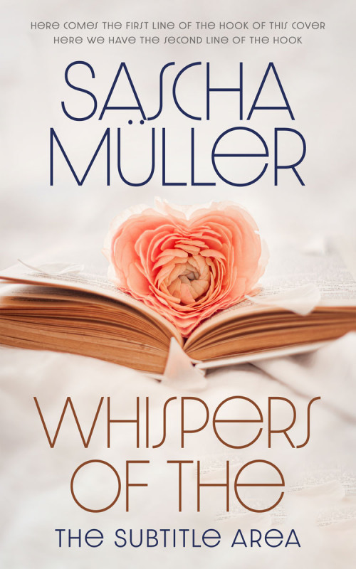 Pre Made Book Cover Pearl Bush