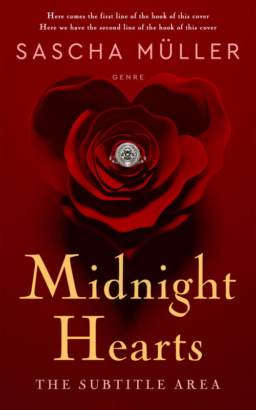 Pre Made Book Cover Red Oxide