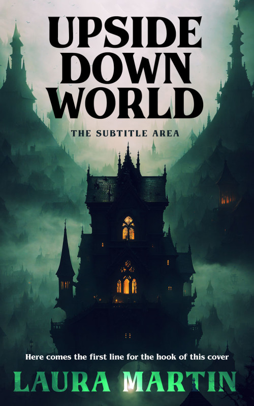 Pre Made Book Cover Cloud