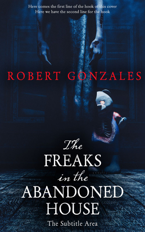 Pre Made Book Cover Ebony