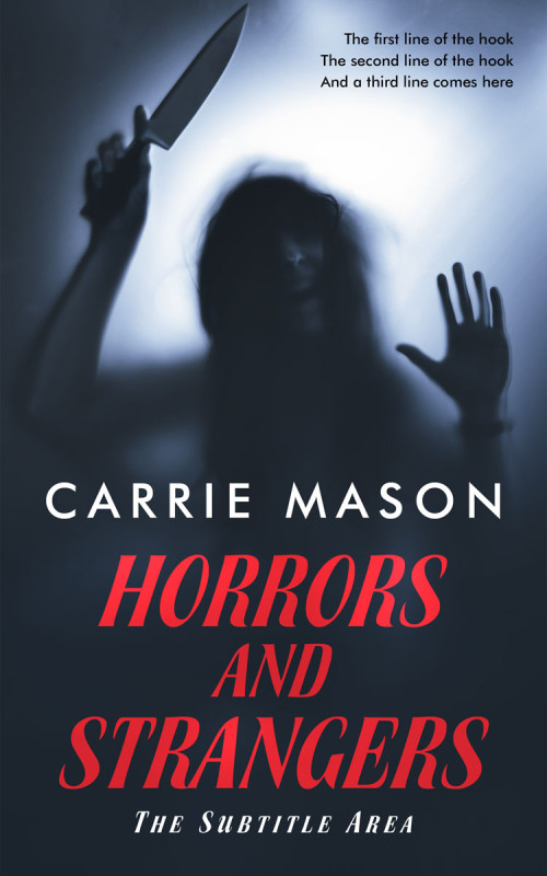 Pre Made Book Cover Careys Pink