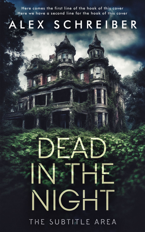 Pre Made Book Cover Shark