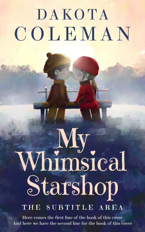 Pre Made Book Cover Albescent White