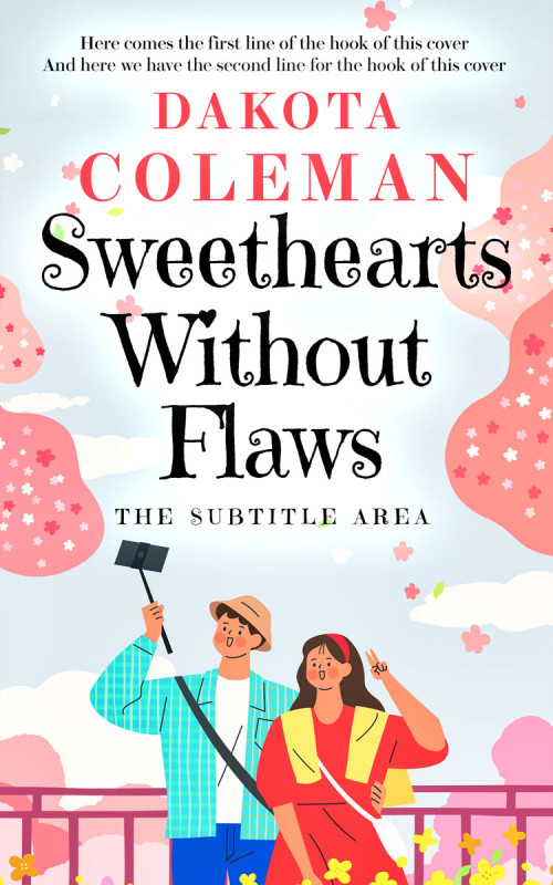 Pre Made Book Cover Soft Peach