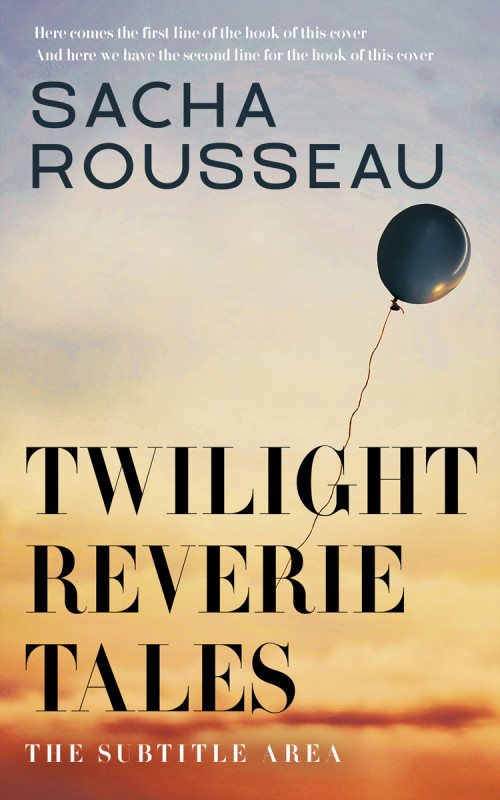 Pre Made Book Cover Soft Amber