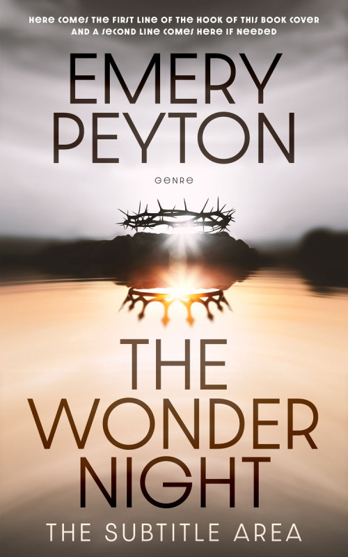 Pre Made Book Cover Wafer