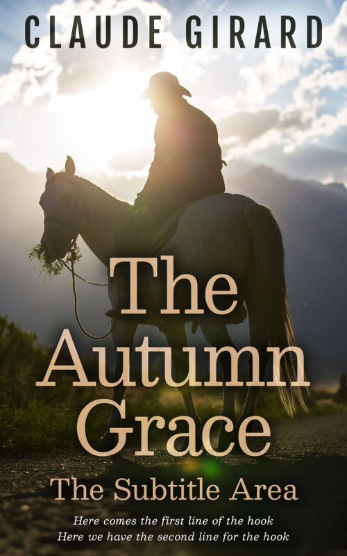 Pre Made Book Cover Moon Mist