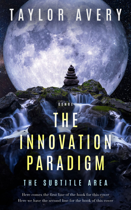 Pre Made Book Cover Iron