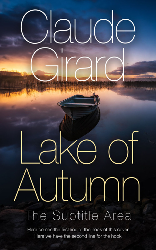 Pre Made Book Cover Mirage