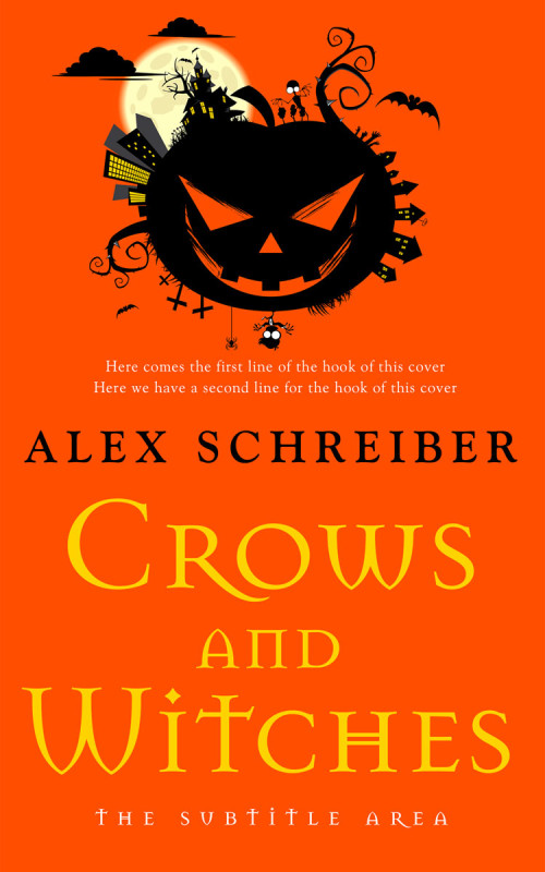 Pre Made Book Cover Vermilion