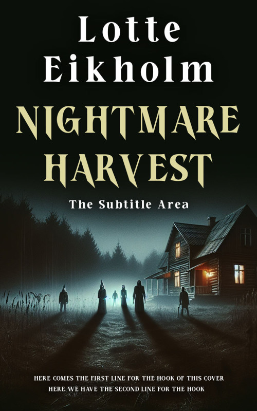 Pre Made Book Cover Log Cabin