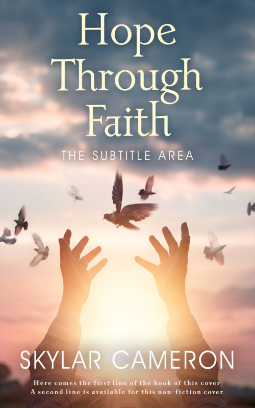 Pre Made Book Cover Akaroa