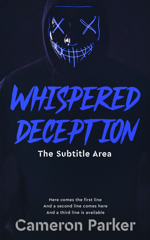 Pre Made Book Cover Mirage