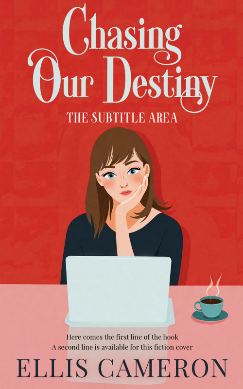 Pre Made Book Cover Blossom