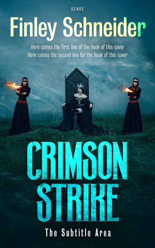 Pre Made Book Cover Bottle Green