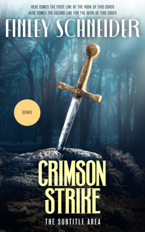 Pre Made Book Cover Mirage