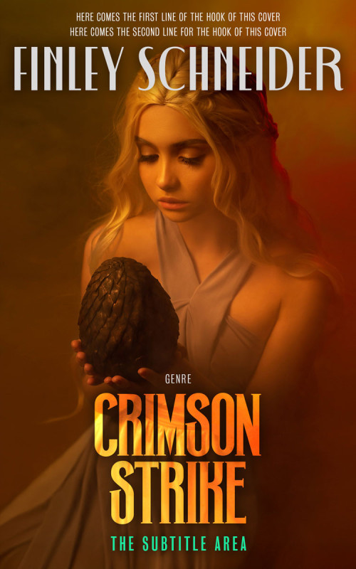 Pre Made Book Cover Brown Bramble