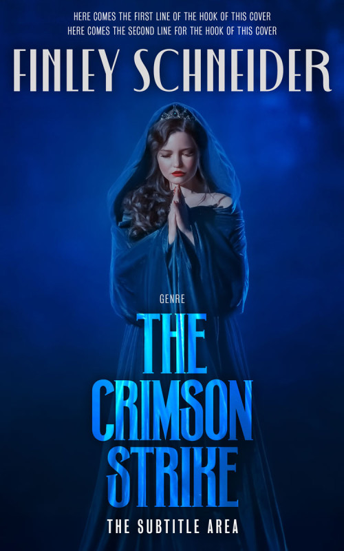 Pre Made Book Cover Gulf Blue