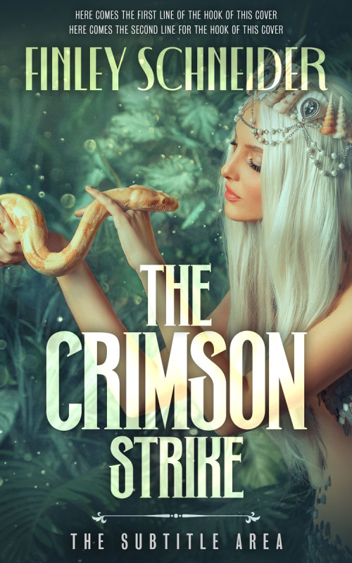 Pre Made Book Cover Mineral Green