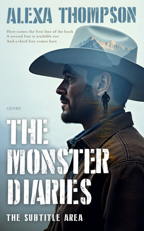 Pre Made Book Cover Gin