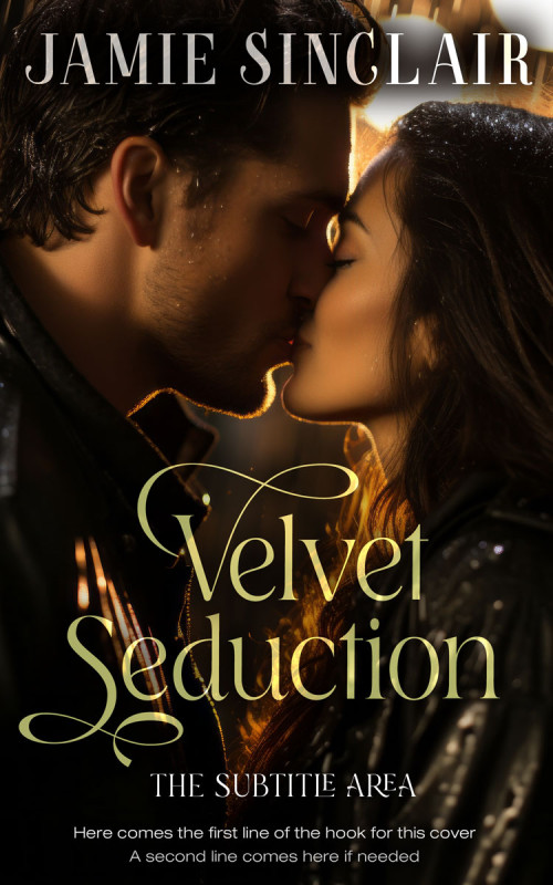 Pre Made Book Cover Asphalt