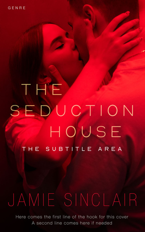 Pre Made Book Cover Crimson