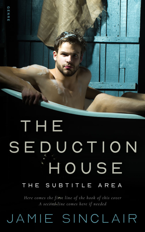 Pre Made Book Cover Green Spring