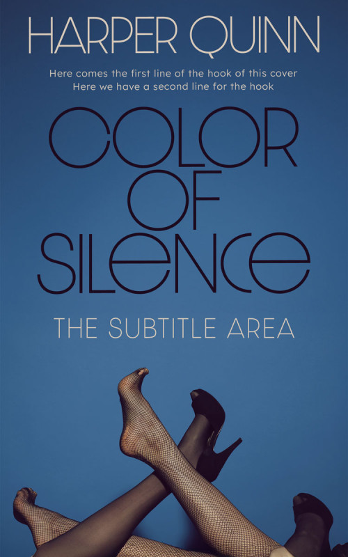 Pre Made Book Cover Chambray