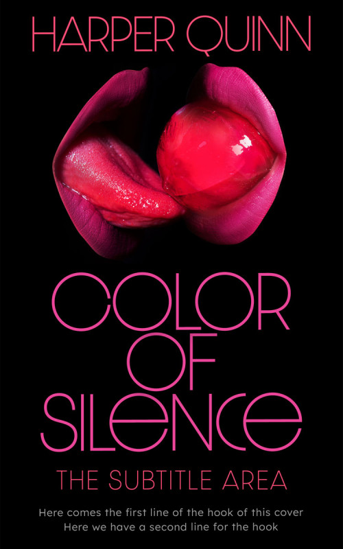 Pre Made Book Cover Maroon Flush