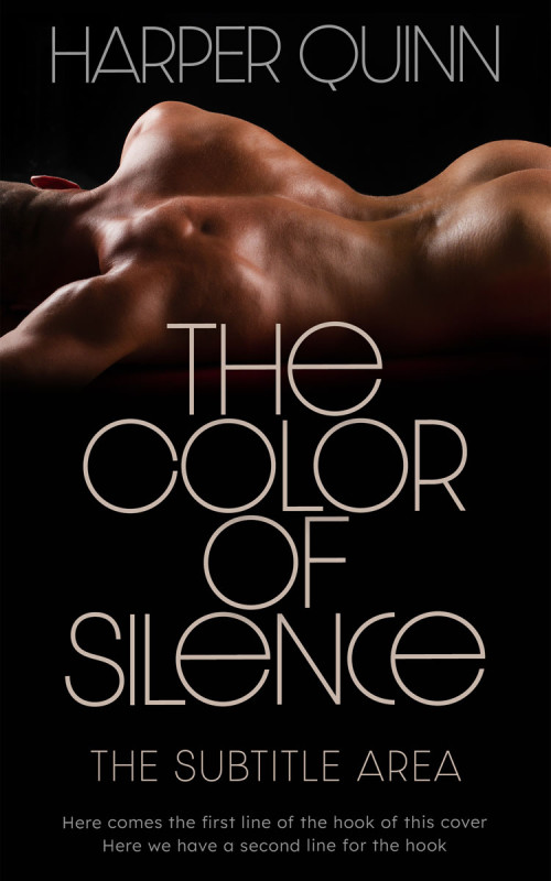 Pre Made Book Cover Sandrift