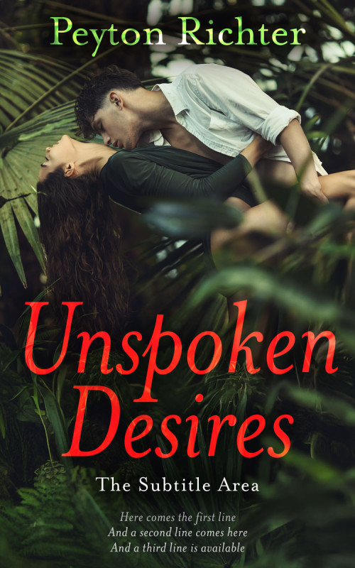 Pre Made Book Cover Log Cabin